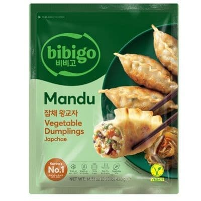비비고플랜테이블잡채왕교자