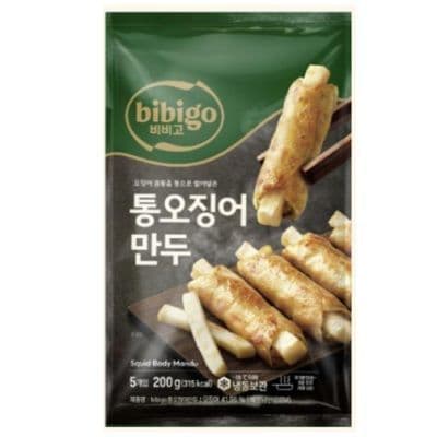비비고통오징어만두