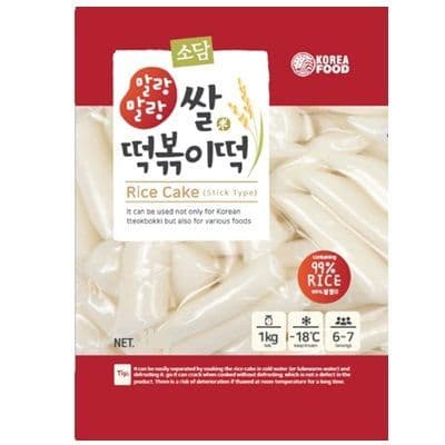 소담 말랑말랑 쌀 [떡볶이떡] 500g