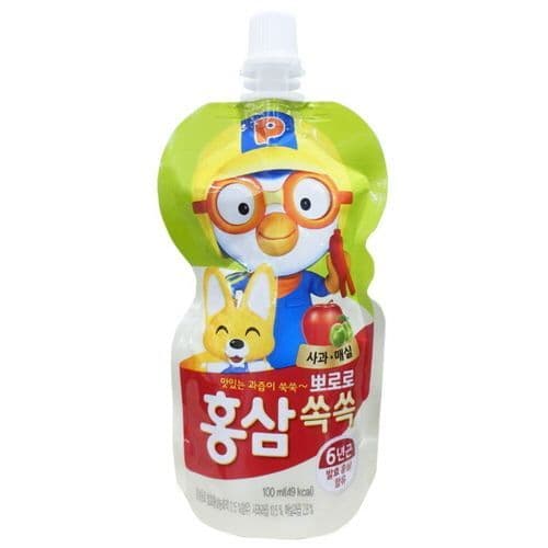 뽀로로 홍삼쏙쏙 사과&매실