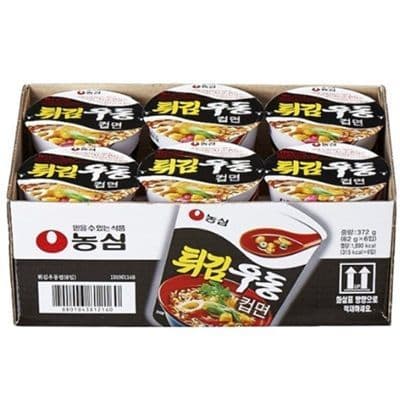 농심튀김우동컵