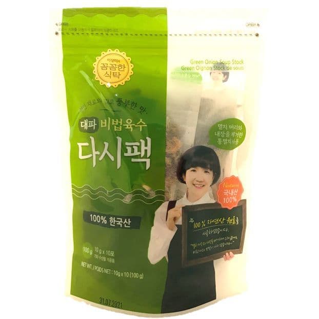 Green Onion
Soup base Teabag